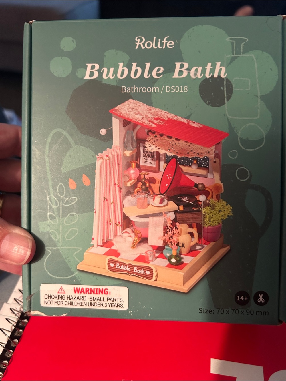 Rolife Bubble Bath Miniature Bathroom - DIY House
